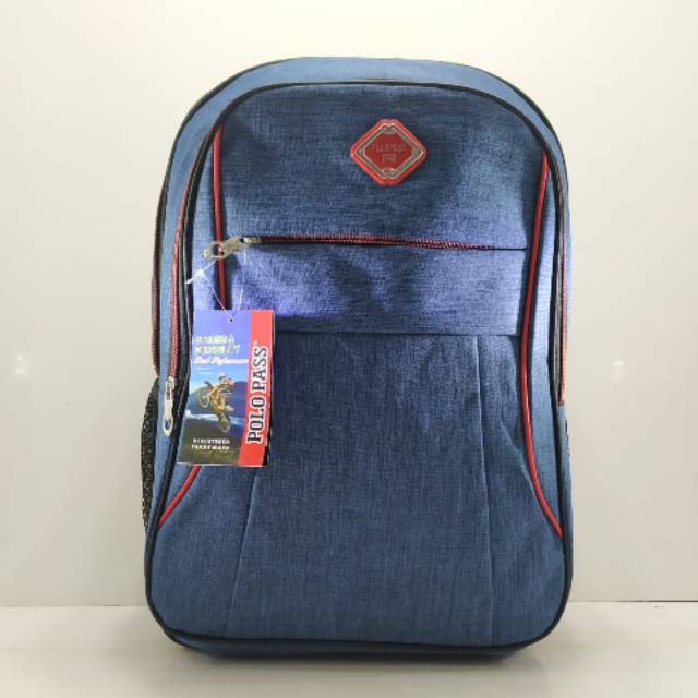 Ransel polo kanvas laptop