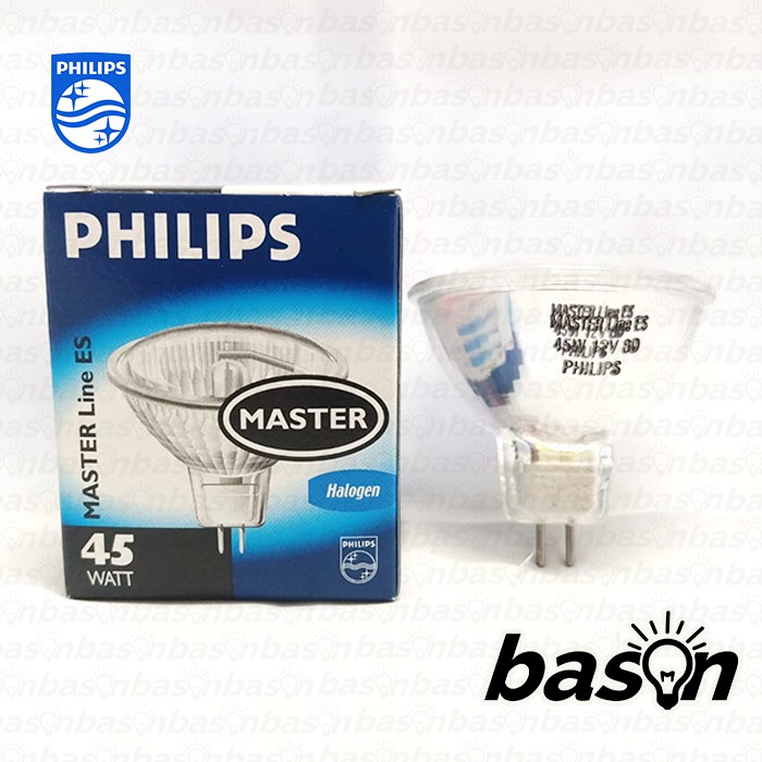 PHILIPS Masterline ES 45W 14588 8D MR16 - Lampu Halogen 12Volt