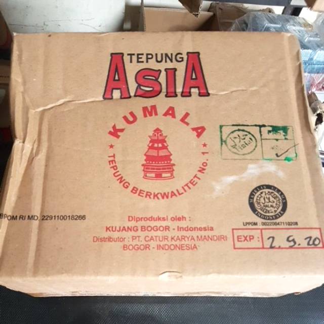 

TEPUNG ASIA 1 DUS 25 X 80 GR
