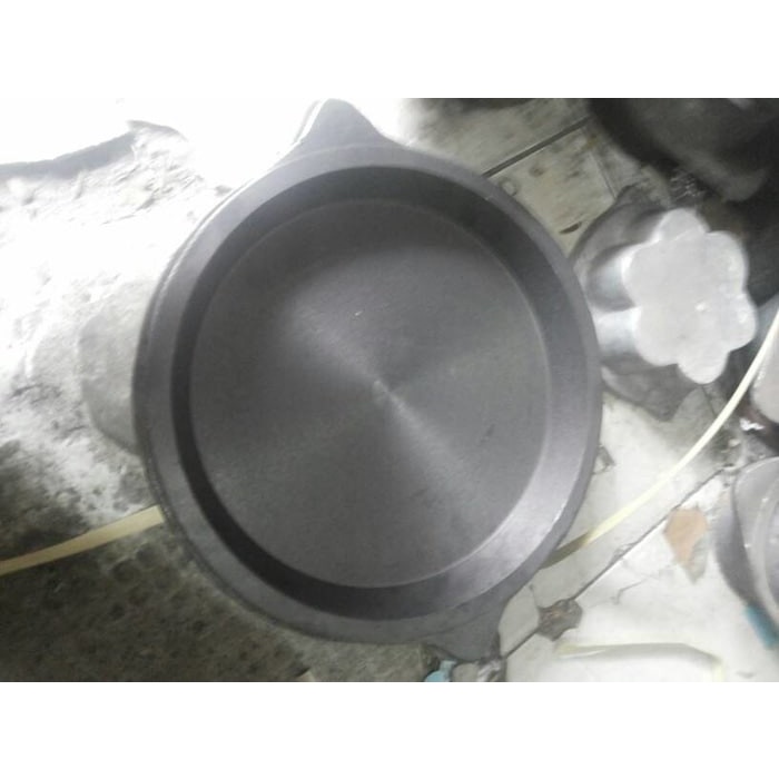 ( 22CM ) Cetakan Loyang Martabak Manis Bangka Terang Bulan Besi Cor