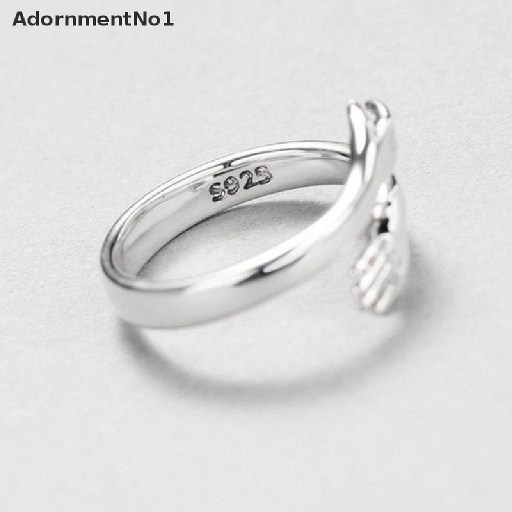 (AdornmentNo1) Cincin Terbuka Adjustable Motif Love Hug Untuk Perhiasan Wanita / Hadiah