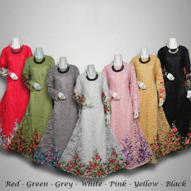 Gaun Pesta Jumbo Azkia