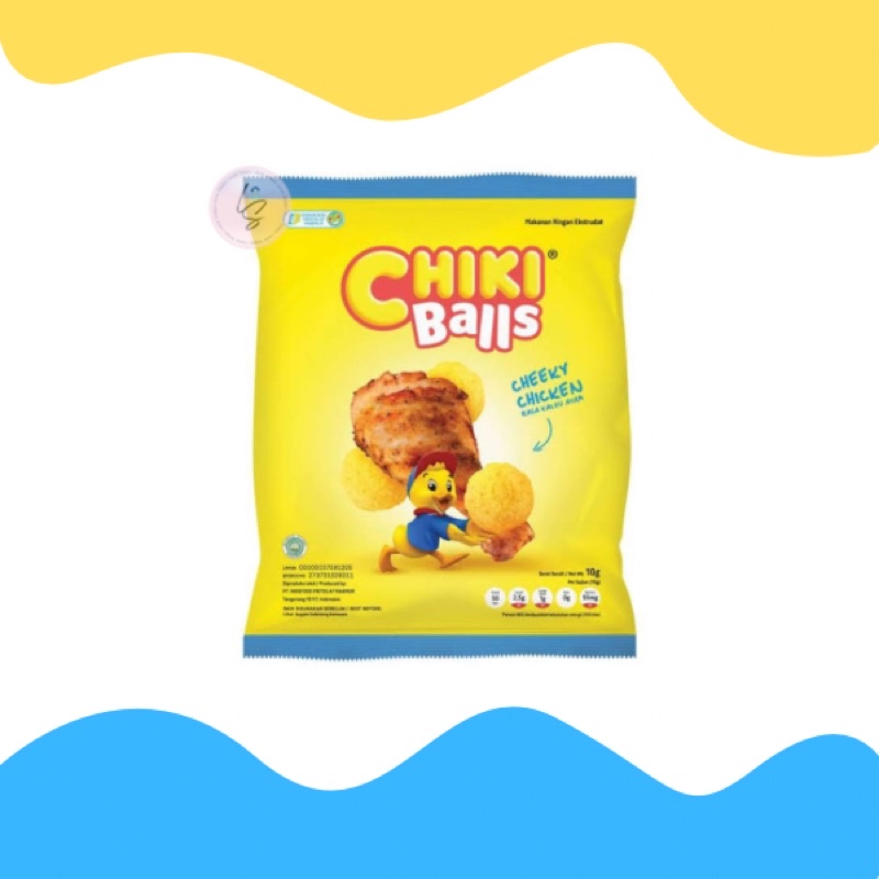 

Chiki Balls Snack Cheeky Chicken Makanan Ringan 10g