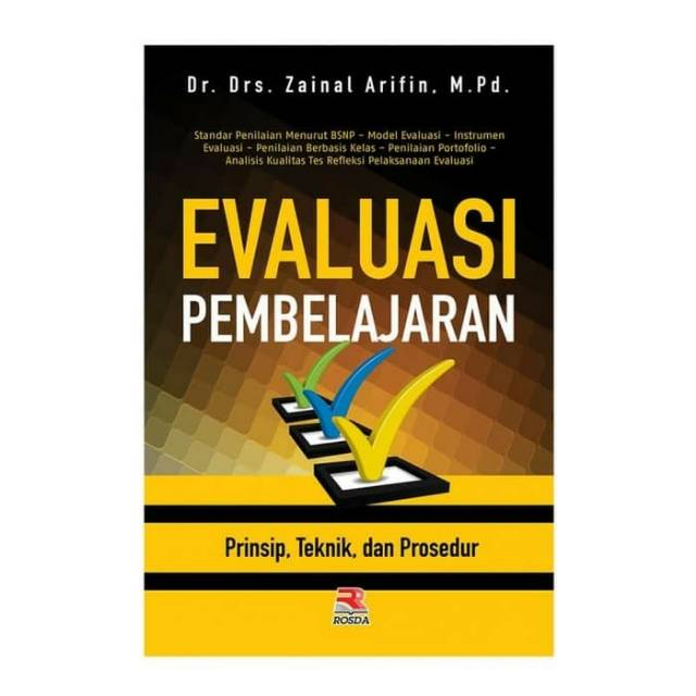 Jual BUKU EVALUASI PEMBELAJARAN - ZAINAL ARIFIN | Shopee Indonesia