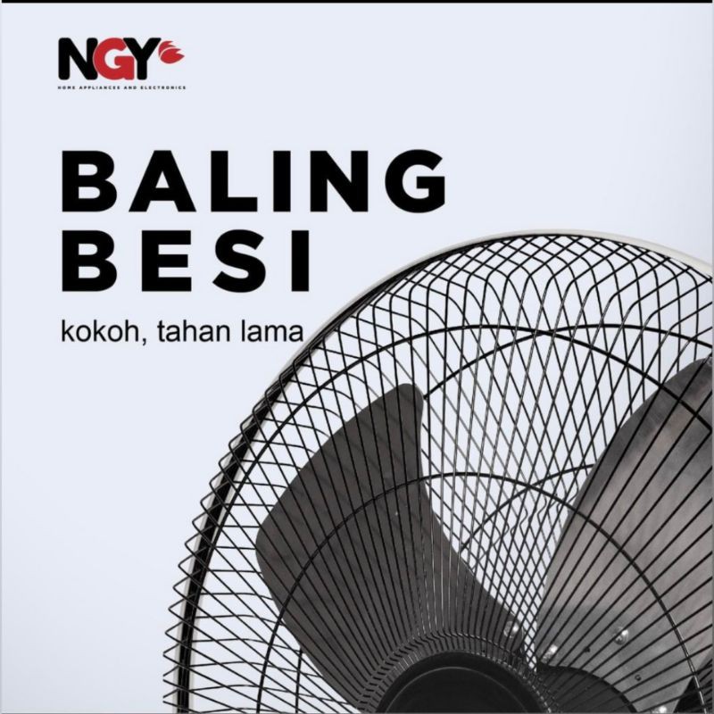 Kipas Angin Dinding Gantung Besi 18 inc / Nagoya Tornado Wall Fan NG-18WF / Matsunichi WF328-1801