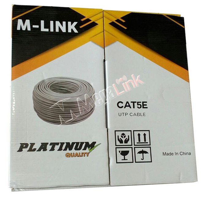 Kabel Lan UTP Cat5e MLink 1 Roll 305M