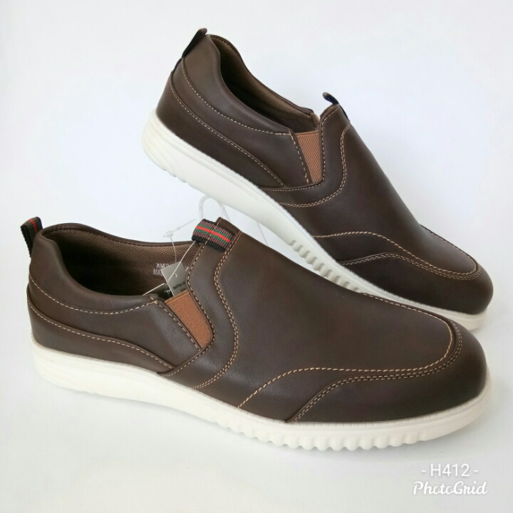 Sepatu Pria Cole Slip On Casual Formal Kerja Kulit Original Cole AMP23
