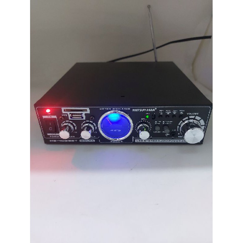 Power Amplifier Bluetooth Mitsuyama Delta - Amplifier Radio MP3