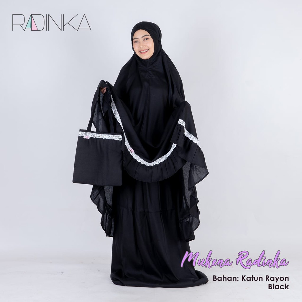MUKENA RADINKA HITAM