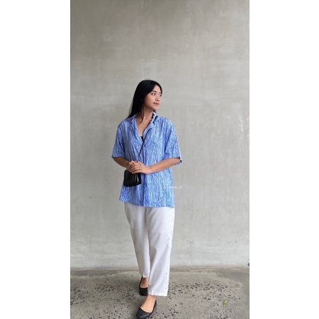 Angel Stripes Shirt // Kemeja Basic Casual