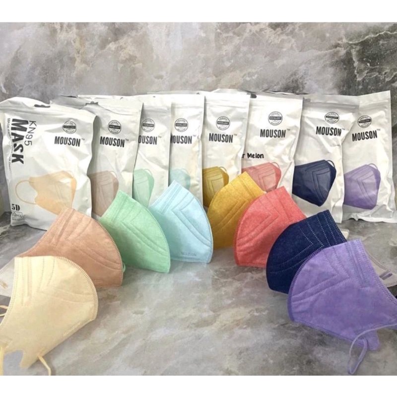 Masker Kn95 Mouson Pro isi 10 pcs / Masker Korea Kn95 5 ply Mouson Pro  isi 10 pcs / Masker Korea Isi 10 pcs