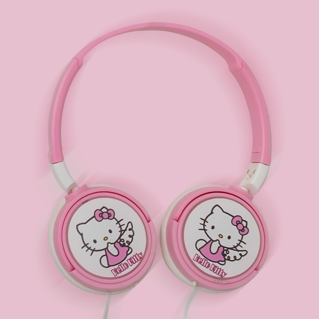 Roxyroxy - Headset Bando Anak Headphone Bando Termurah Karakter Motif Kartun Headphone Bando Earphone + Mic