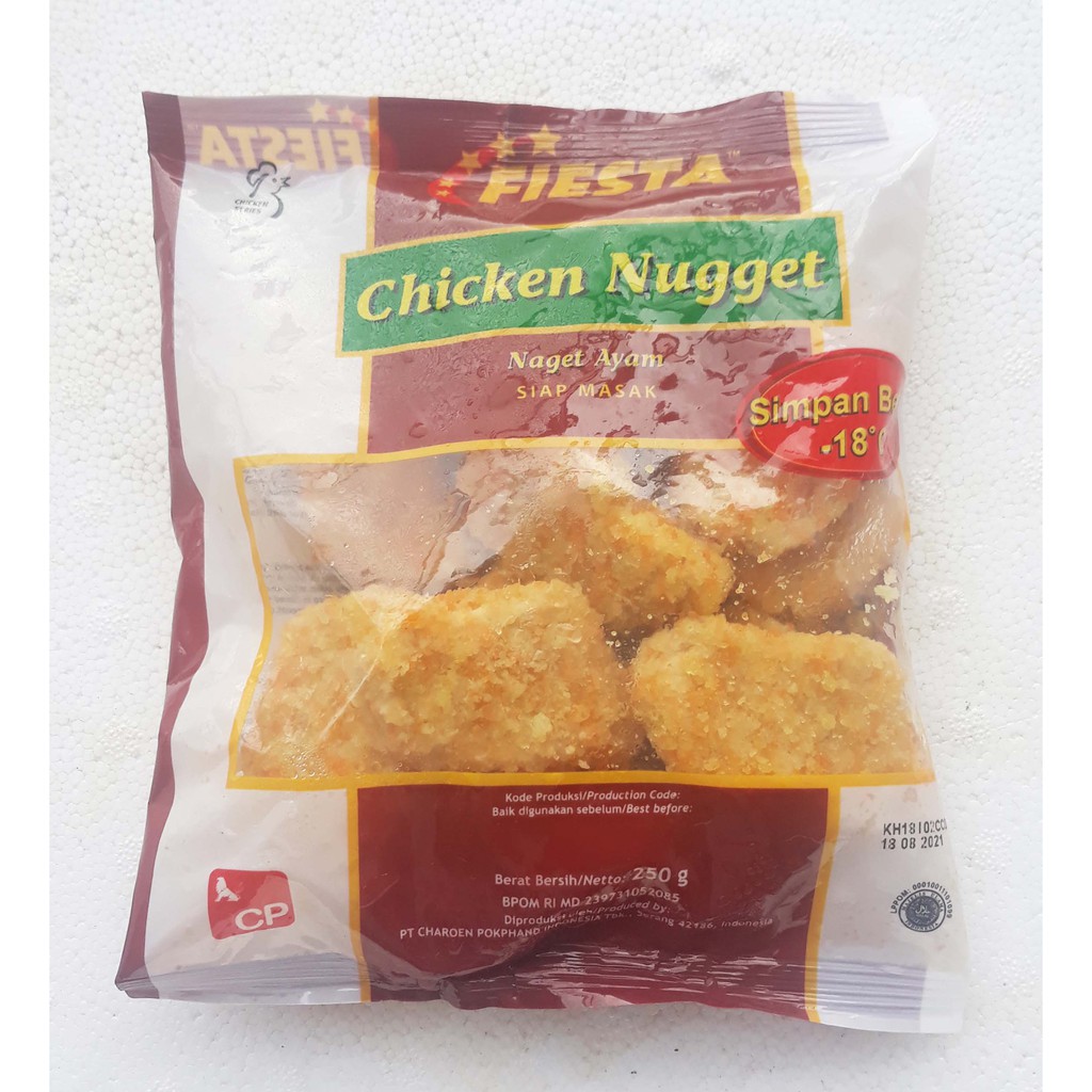 

Fiesta Chicken Nugget Naget Ayam 250 gram