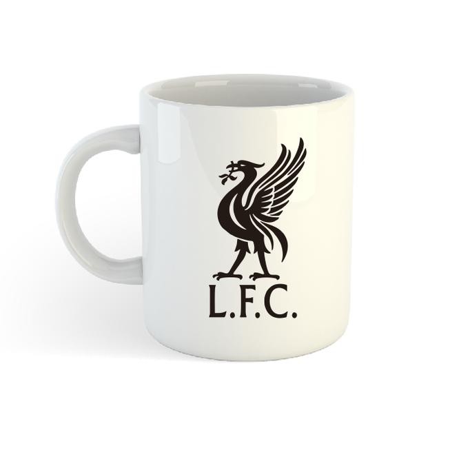 Buruan Serbu Mug Gelas Custom Logo Gambar Souvenir Hadiah Klub Bola Liverpool Lfc