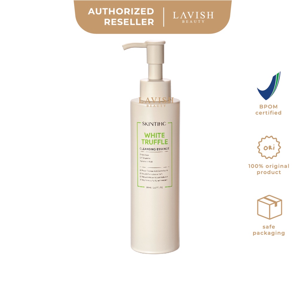 Jual SKINTIFIC White Truffle Cleansing Essence (80ml) Shopee Indonesia
