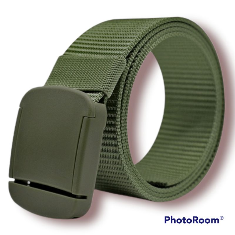 Ikat Pinggang Nillon Kanvas | Tactical Army Anti Metal Detector