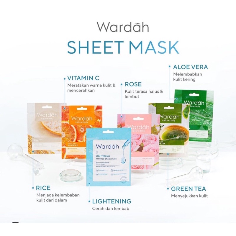 Wardah sheet mask