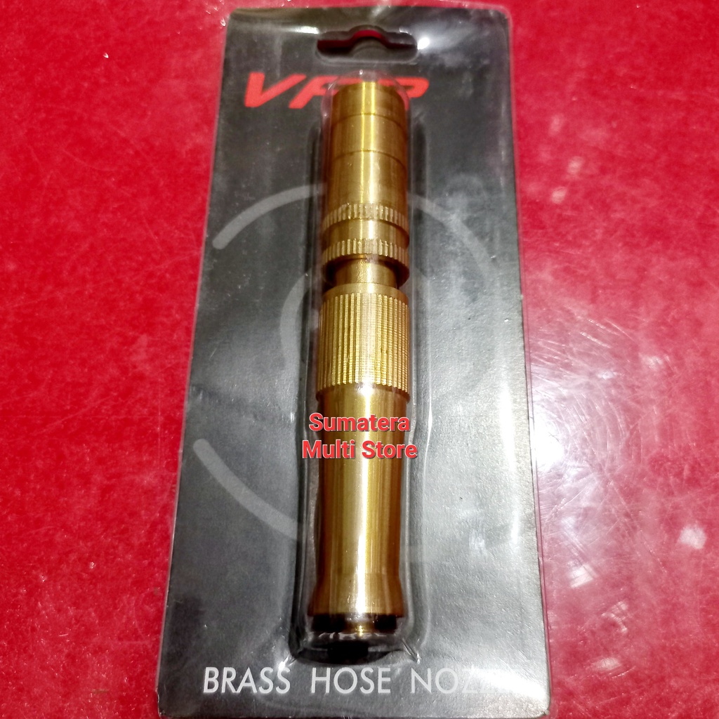 VPR Nozle Kuningan - Kepala Semprotan Air Cuci Motor / Mobil Lurus