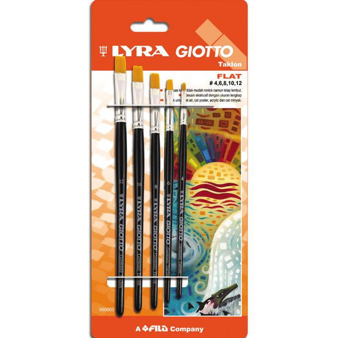

New! Lyra Brush Set Flat Murah