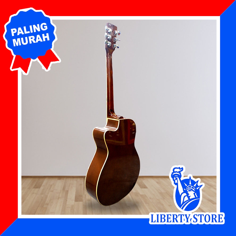 Gitar Akustik LAKE WOOD STL ASLI