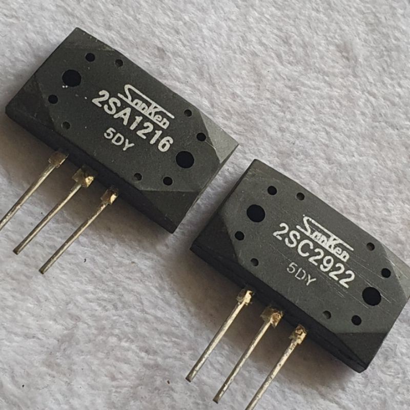 Transistor SANKEN 2SA1216 dan 2SC2922 5DY RRT KW1