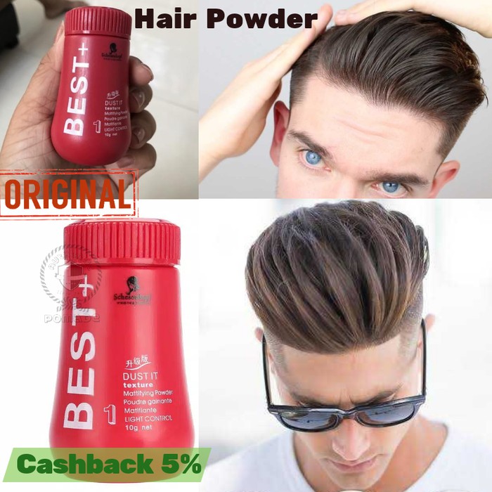 [ORIGINAL] BEST HAIR POWDER DUST IT HAIRSTYLING TEXTURE POMADE RAMBUT BEST+ BEDAK RAMBUT VOLUME