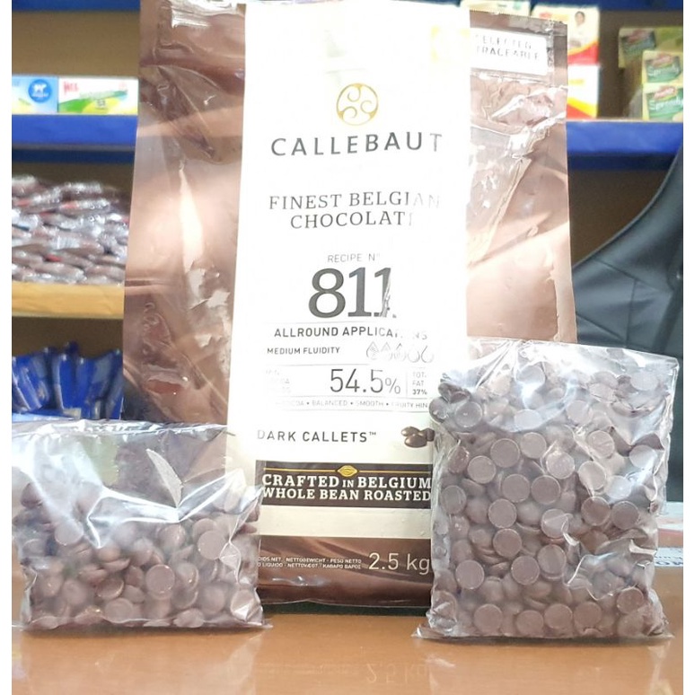 Dark Cokelat Callebaut 811 / Callebaut Dark Chocolate 811 100gr / 250gr