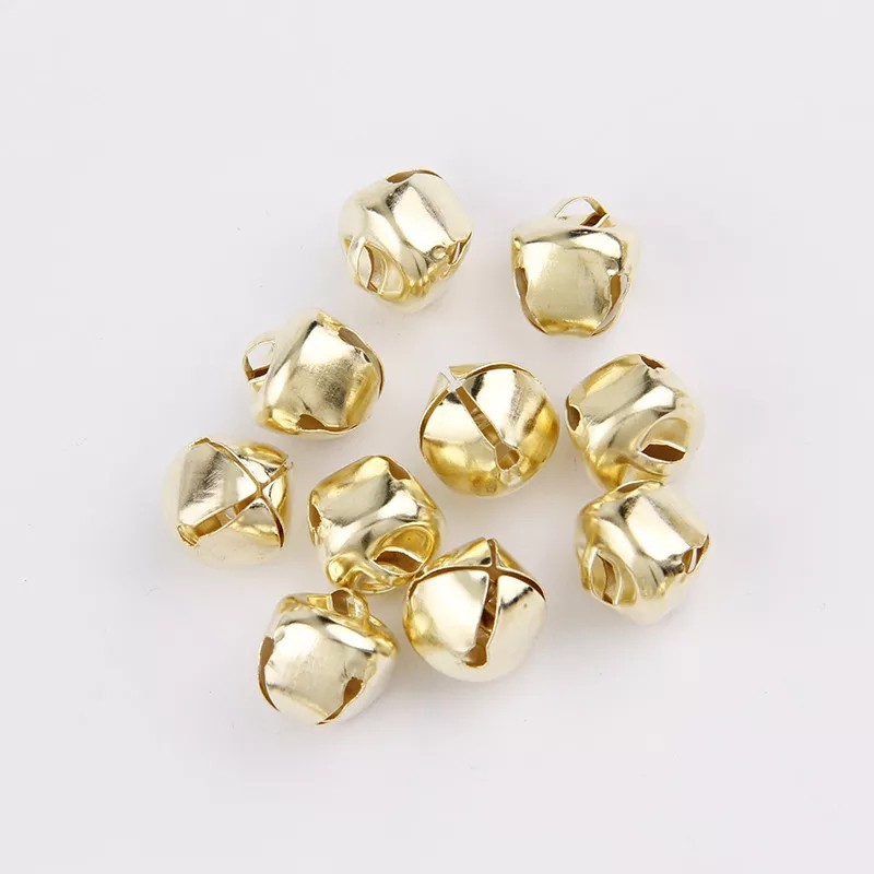 10pcs/lot lonceng bell kerincing bulat gold