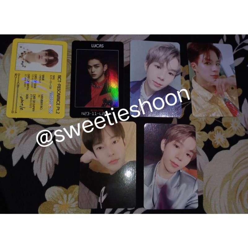 [READY] Photocard PC doyoung arrival, Jeno departure, shotaro past/future, ac lucas, id chenle