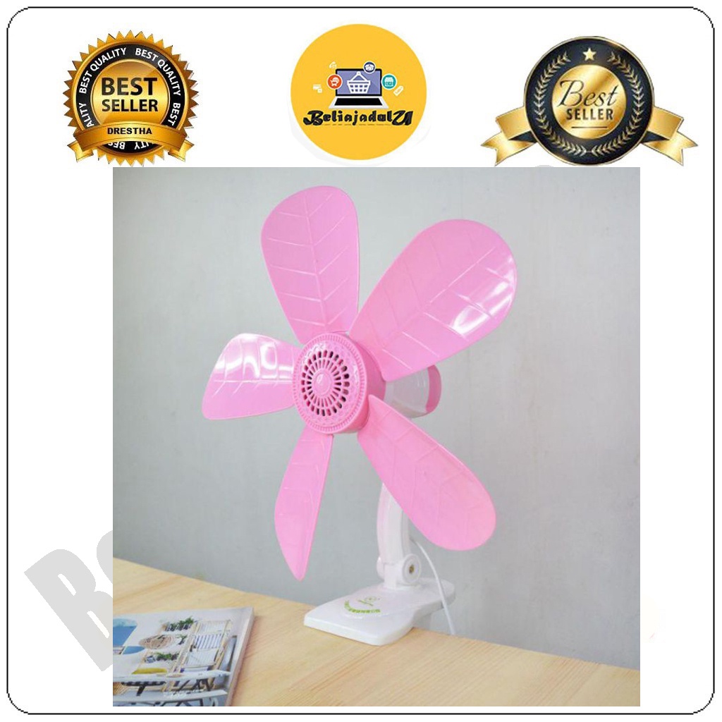 Beliajadulu88 Kipas Angin Listrik Jepit Clip Fan 3 in1 5 Baling-baling 20 Watt / 30watt