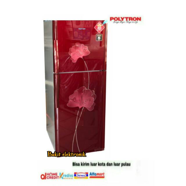 KULKAS POLYTRON PRM21 PRM 21BNR BNB