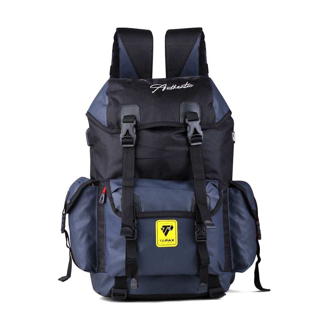 Tas Ransel Backpack Waterproof Bosky Black Zetshop