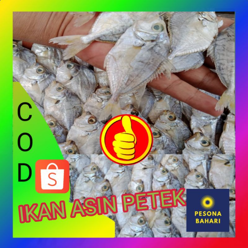 

Ikan Asin Petek 1kg Ukuran Sedang Murah Enak