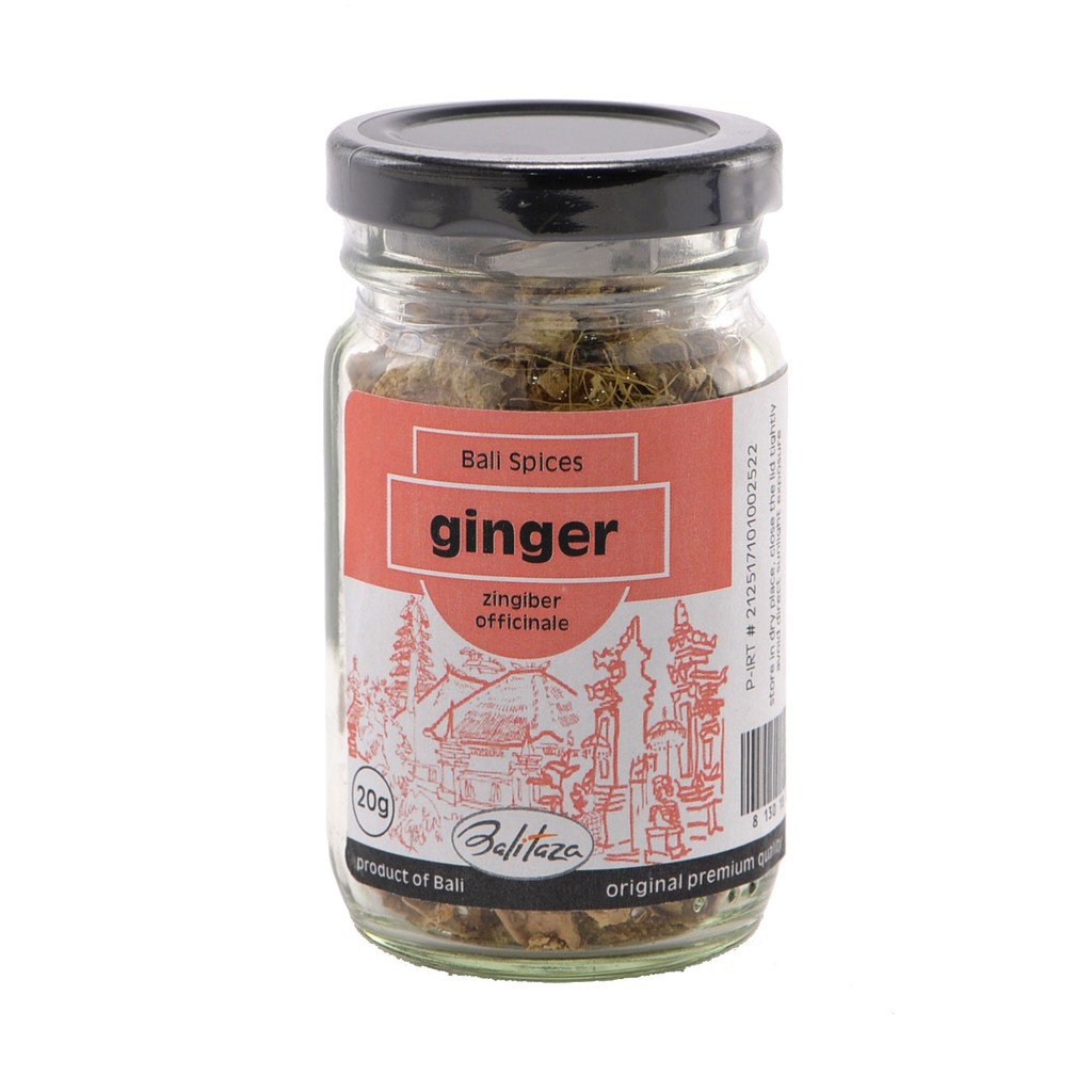 

Balitaza Ginger Slice 20gr - Spices /glass jar