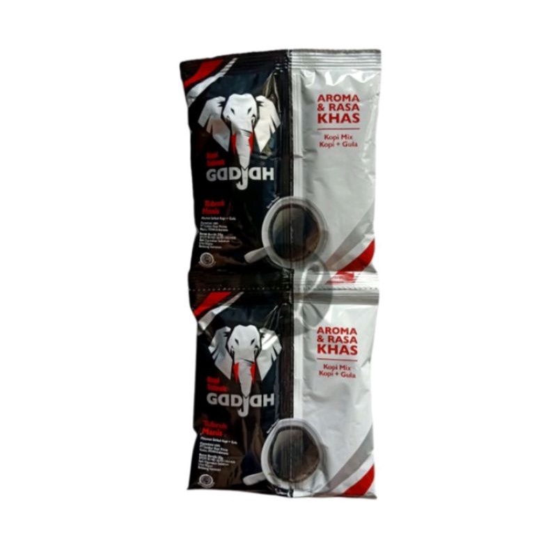 Kopi Gajah Tubruk + Gula 10 x 25gr