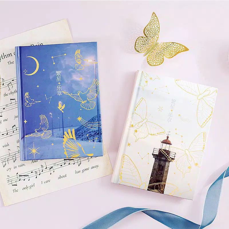 

Buku Notebook Diary Zodiak Bintang Astronomi Buku Catatan Buku Tulis Cantik Import