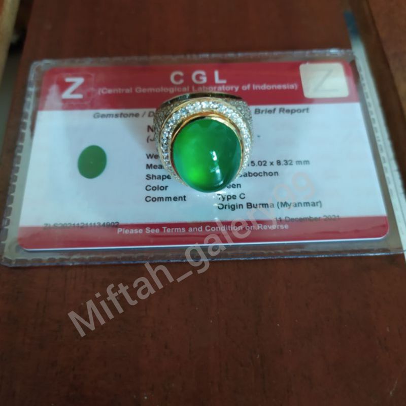 Giok burma/ jadeite jade