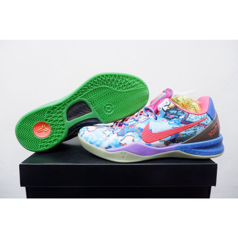 SEPATU BASKET NIKE KOBE 8 LOW WHAT THE