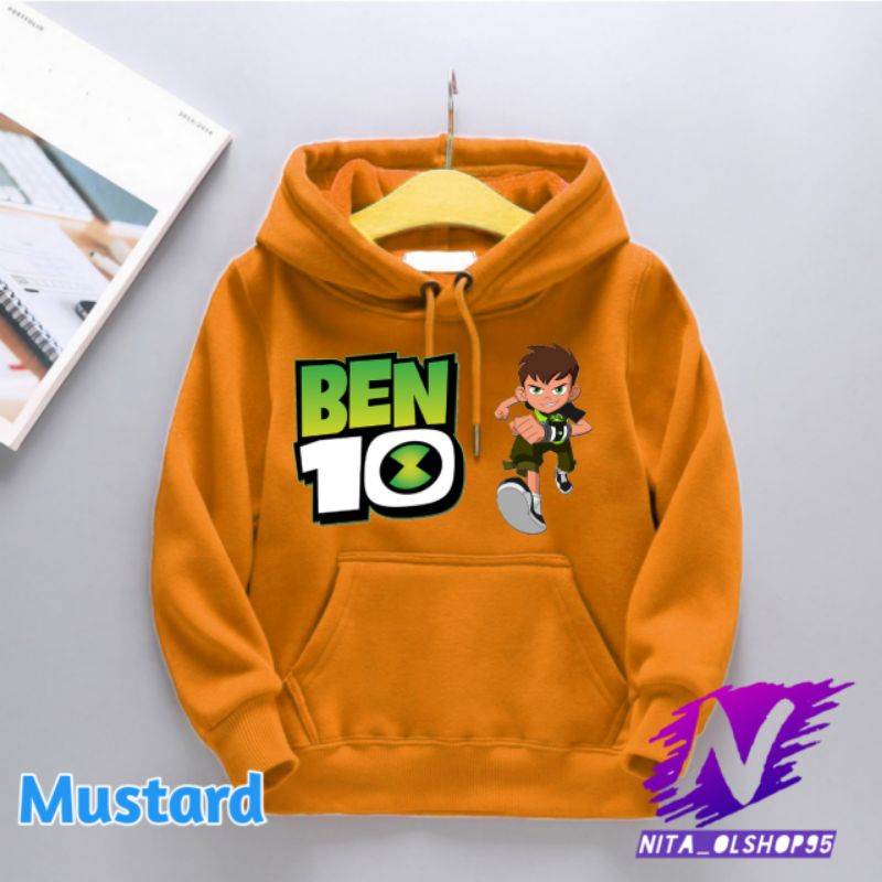 sweater hoodie anak ben10