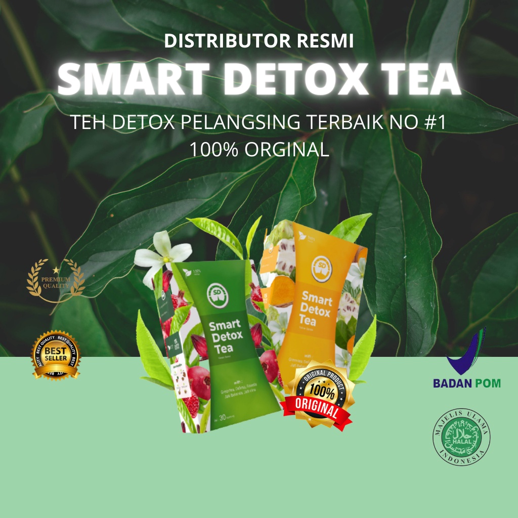 PROMOO COD SMART DETOX TEA - TEH DIET / PELANGSING HERBAL TERBAIK NOERA TEATOX HERBAL AMPUH SEHAT