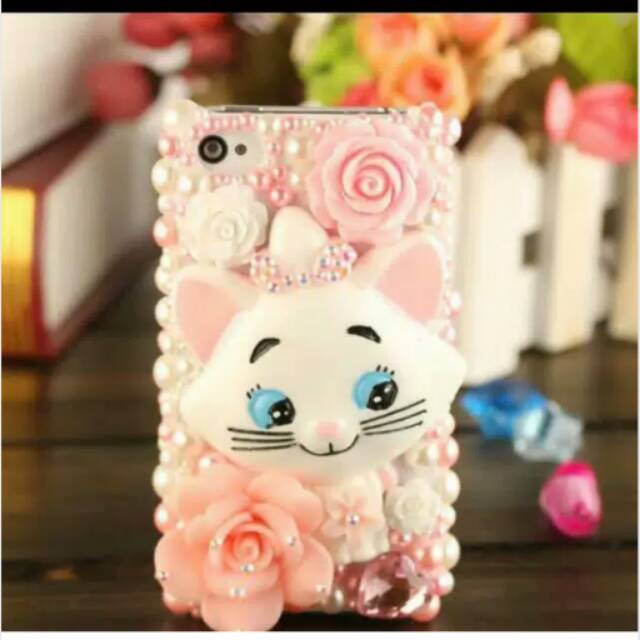 

Case bling marry cat