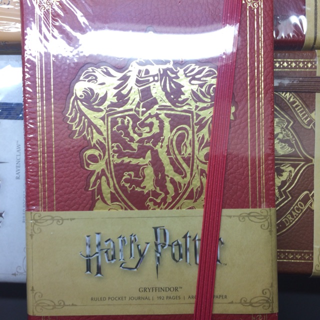 

Harry potter gryffindor ruled pocket journal (import)
