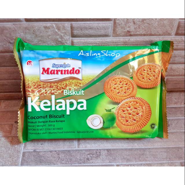 

Marindo Biskuit Kelapa / Marindo Kelapa 260 gram