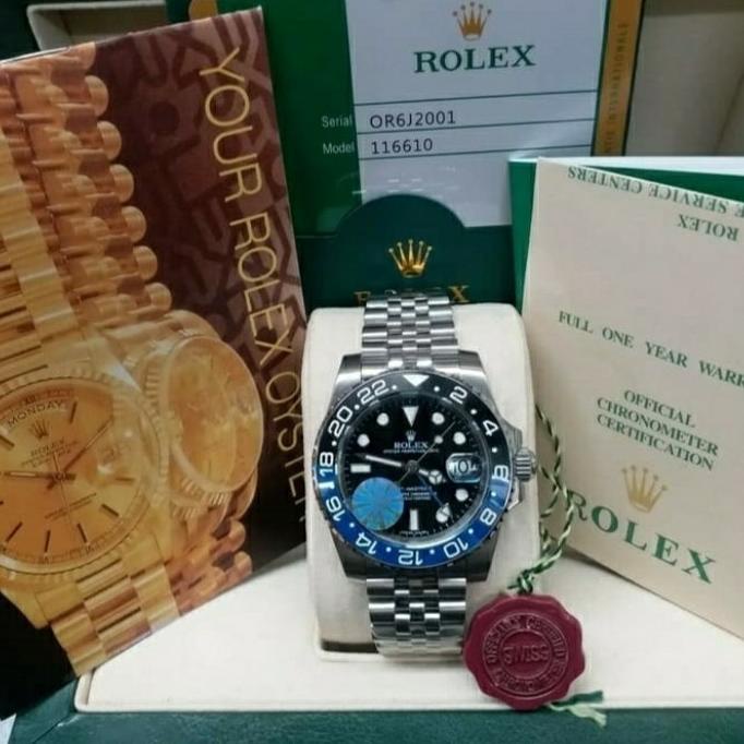 Jam Rolex Gmt Master Ii Black Terbaru