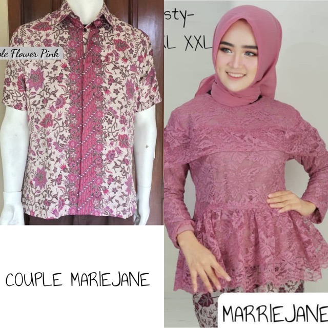 KEBAYA COUPLE MARRIEJANE / KEBAYA MODERN / KEBAYA TUNANGAN