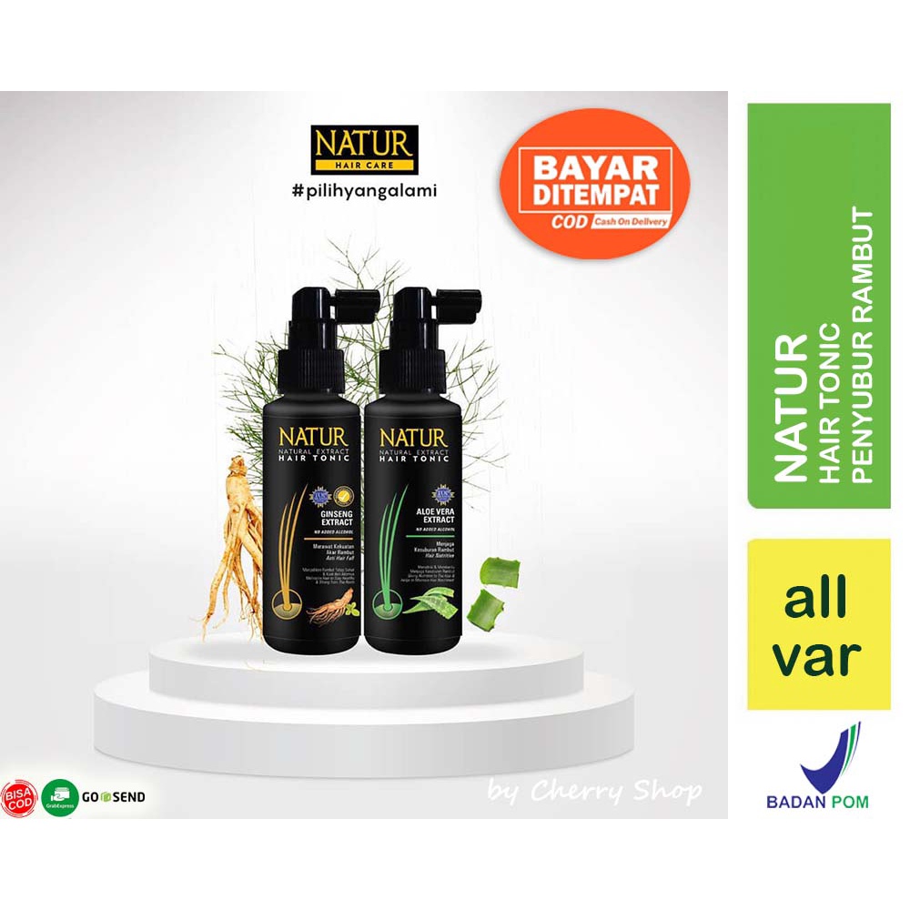 [PENYUBUR RAMBUT] [50ML | 90ML] [BPOM] Natur Hair Tonic / Penyubur Rambut 50ML | 90ML