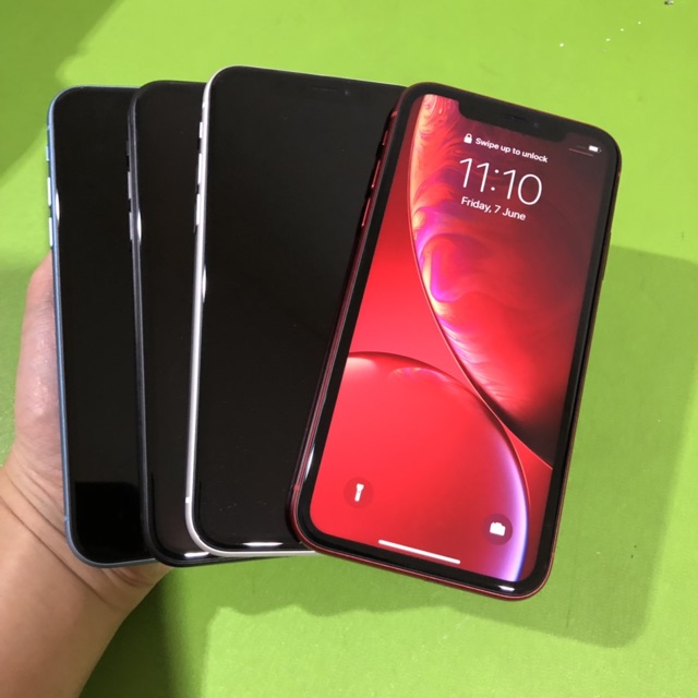 iPhone XR 256GB/128GB/64GB BEKAS ORIGINAL 100% | MULUS NORMAL FULLSET