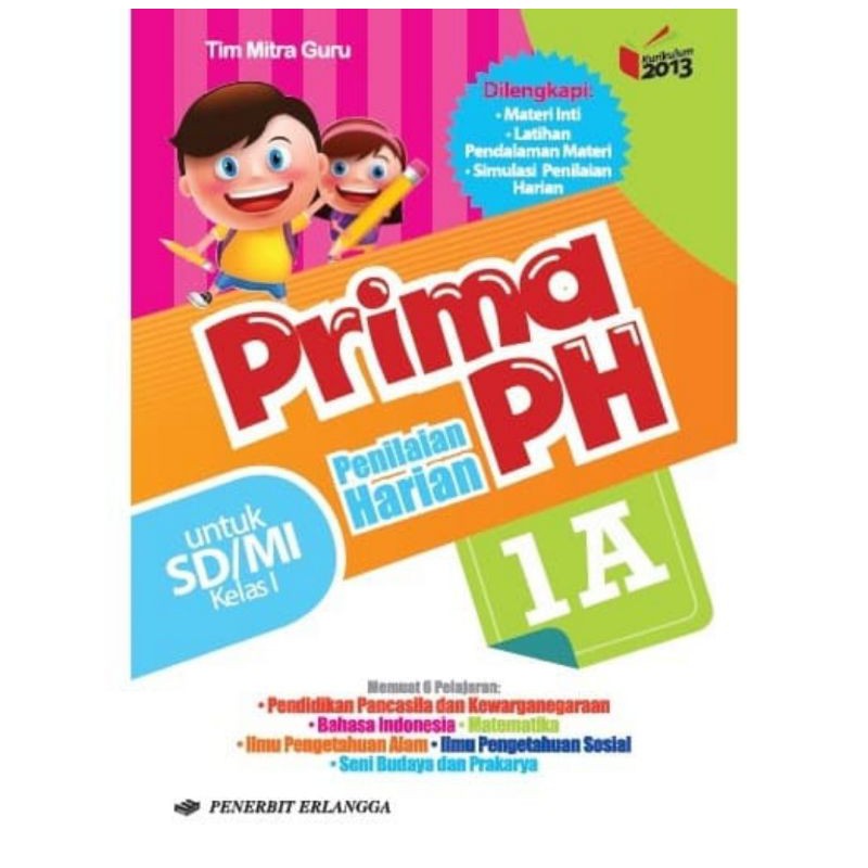 Buku Prima PH Kelas 1A Erlangga