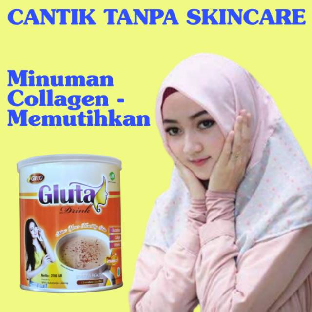 GLUTA DRINK / SUSU WHITENING PEMUTIH  100% ORIGINAL BPOM