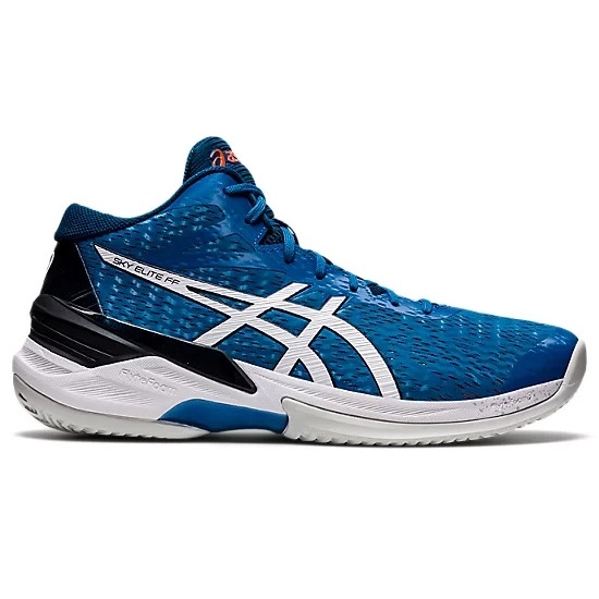 Sepatu Volly Asics Sky Elite FF MT Reborn Blue White Original